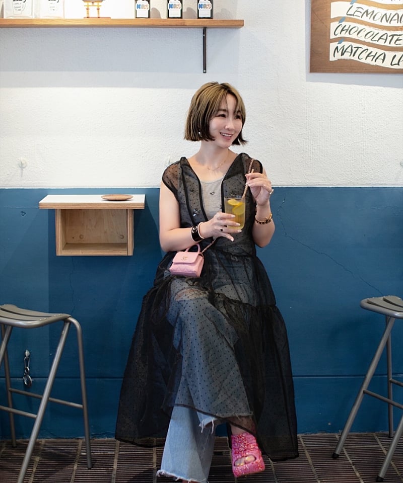 ハンドメイド ドールワンピース ワンピース 約90cm(4T) ハンドメイド