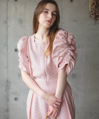 (original）パフスリーブオールインワン