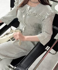 展示品sale（original）スクエアフリルオールインワン