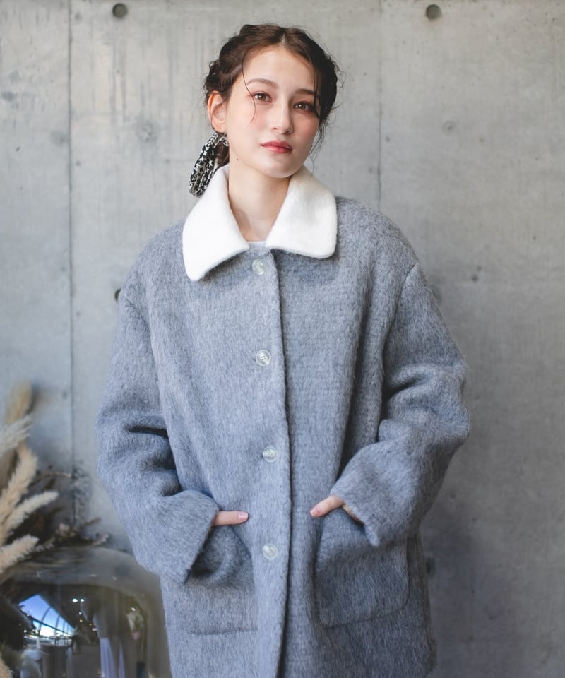 original)モヘアコート | make_ai original)モヘアコート | make_ai