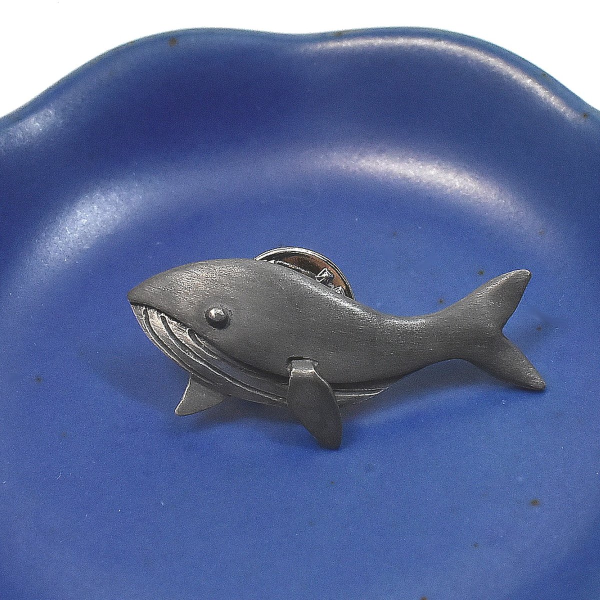 鯨 クジラ シルバーブローチ（ピンバッチ） 一点物 | シルバー