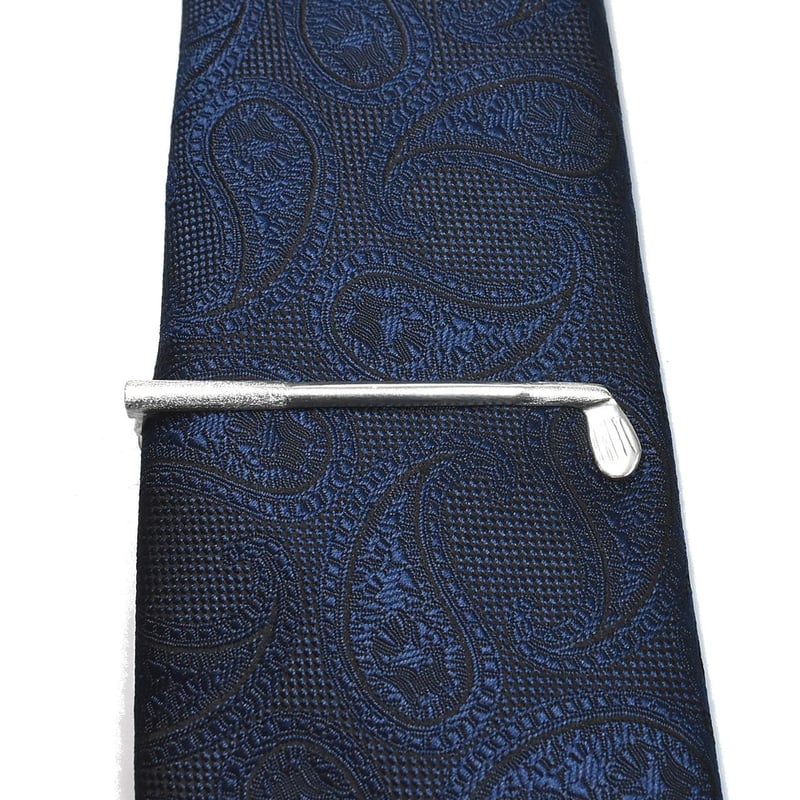 ゴルフクラブ シルバー ネクタイピン | シルバーアクセサリー工房アンク