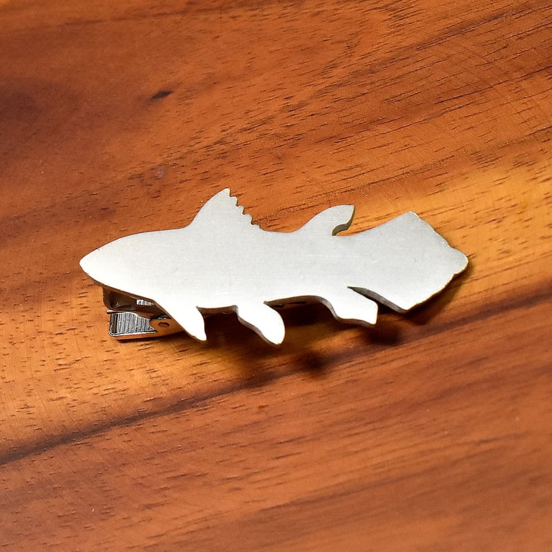 シーラカンス 深海魚 シルバー ネクタイピン | シルバーアクセサリー