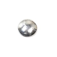 コンチョ レザークラフト金具　silver925 槌目模様 28mm