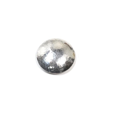 コンチョ レザークラフト金具　silver925 槌目模様 28mm