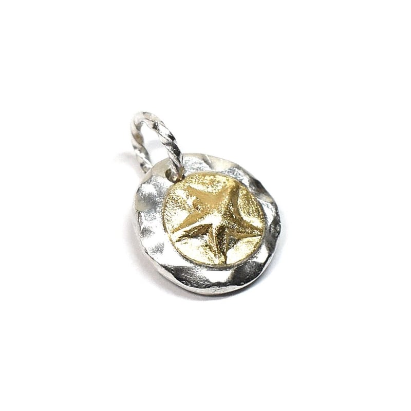 K18 Gold 星のゴールドペンダントトップ No-03 | シルバー K18 Gold 星のゴールドペンダントトップ No-03 | シルバー