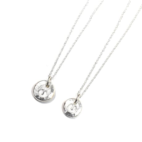 馬蹄/ホースシュー モチーフ　シルバー ペアネックレス PE-03