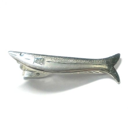 秋刀魚 シルバー ネクタイピン