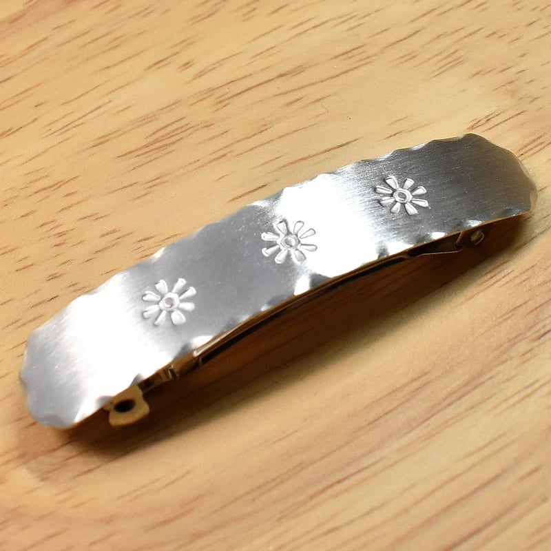 SYKIAシキア　シルバー バレッタ SYKIAシキア シルバー バレッタ Atoll Hair Barrette｜アトル