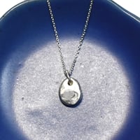 三日月のシルバーネックレス No-06