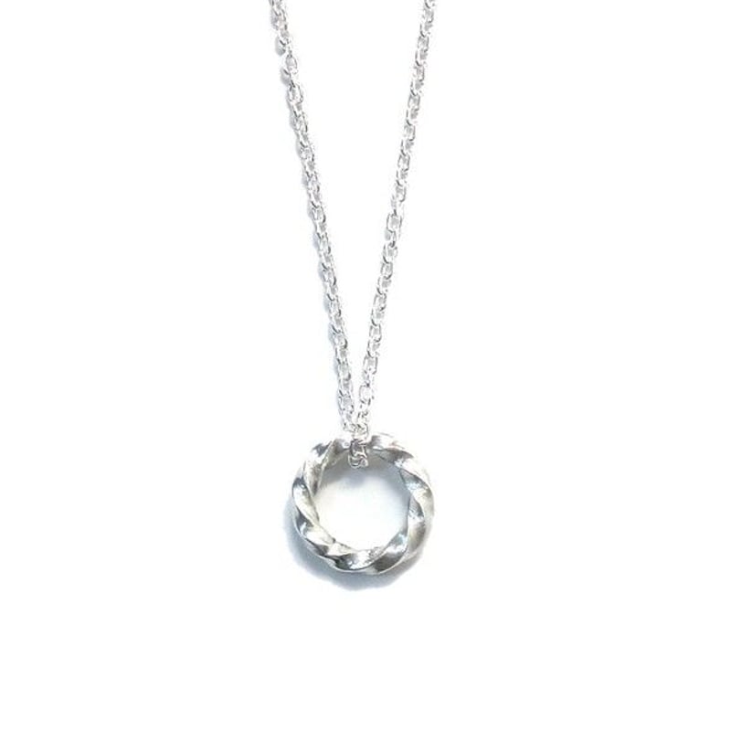 シルバー 編み込み ネックレス 約50cm AMBIDEX Store 〇フォックステールチェーン ショートネックレス