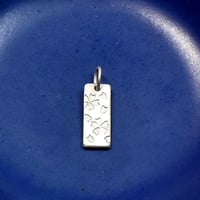 桜模様 シルバーペンダントトップ