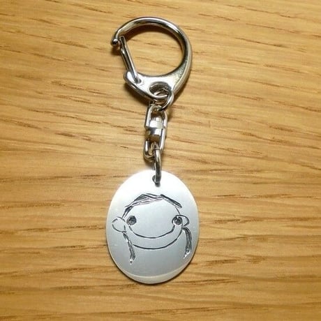 オーダメイド 子供の絵 シルバーアクセサリー お気軽にお問合せください