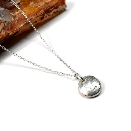 シルバープチネックレス　pu-01