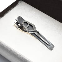 クリッピング術 クリップモチーフ シルバーネクタイピン