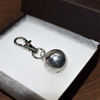 鈴 キーホルダー silver製