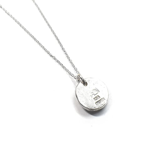 K18 三日月 シルバー ネックレス 一点物 No-02