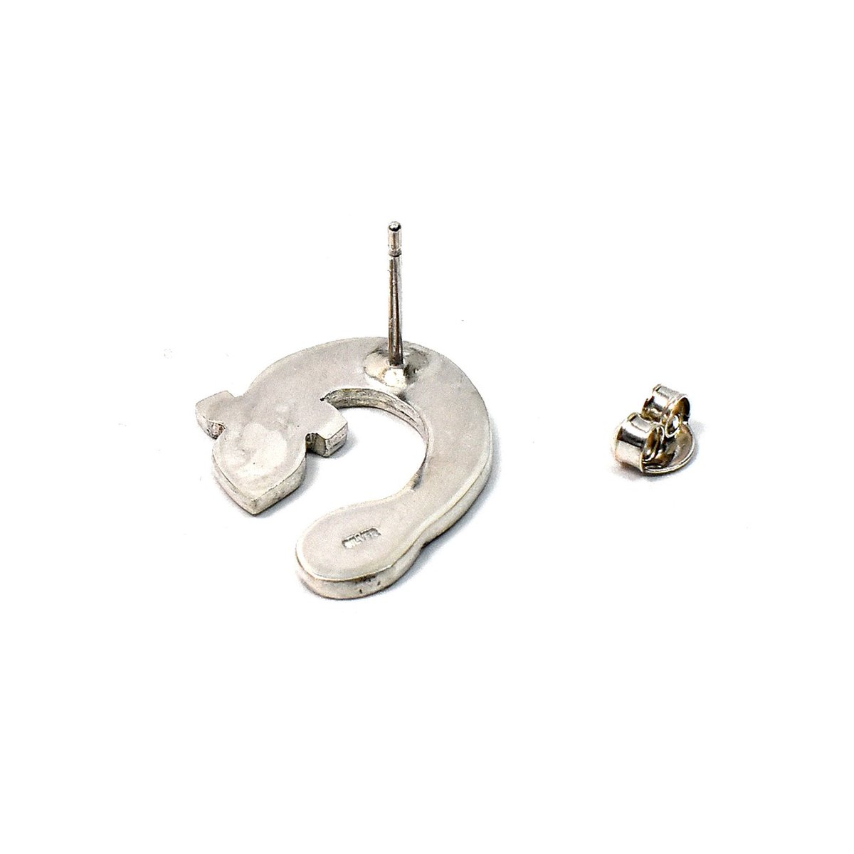 ウナギ シルバーピアス 片耳用 | シルバーアクセサリー工房アンク