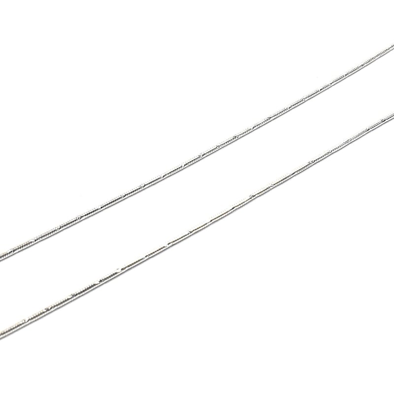ラウンド用品・アクセサリー STEEL 001CMR035 SV925製マジックラウンドチェーン 線径0.35mm太さ1.1mm - 卸