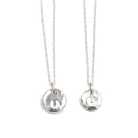 馬蹄/ホースシュー モチーフ　シルバー ペアネックレス PE-03