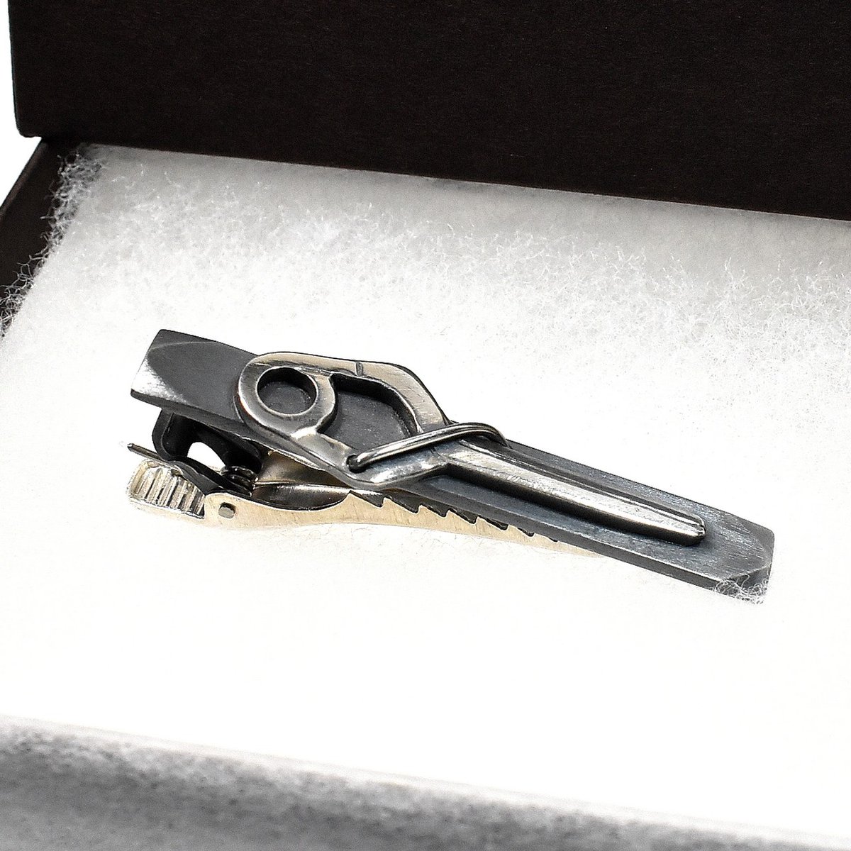 クリッピング術 クリップモチーフ シルバーネクタイピン | シルバー