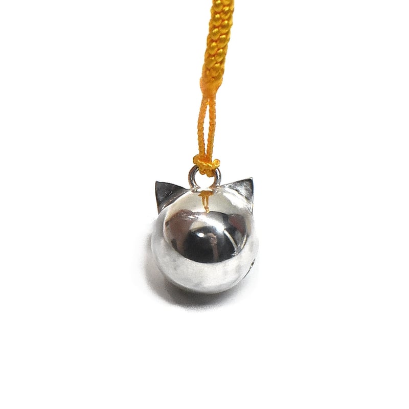 猫の鈴 鈴の根付 | シルバーアクセサリー工房アンク