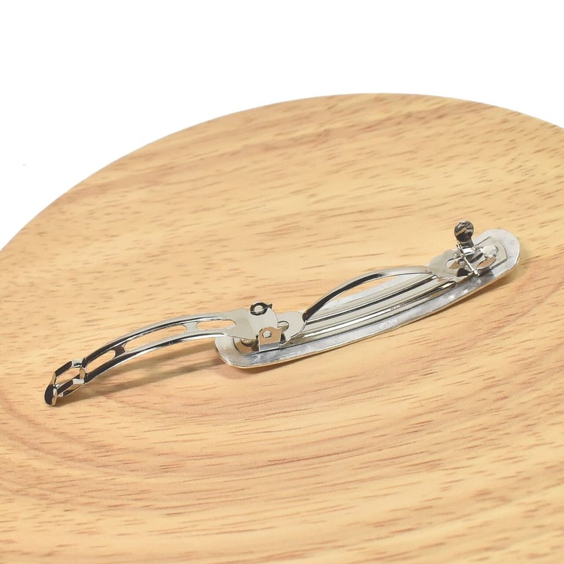 槌目模様 シルバー バレッタ Sサイズ | シルバーアクセサリー