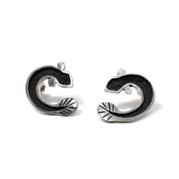 ウナギ シルバーピアス　片耳用