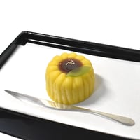 銀の菓子切り サイズ大　桐箱つき