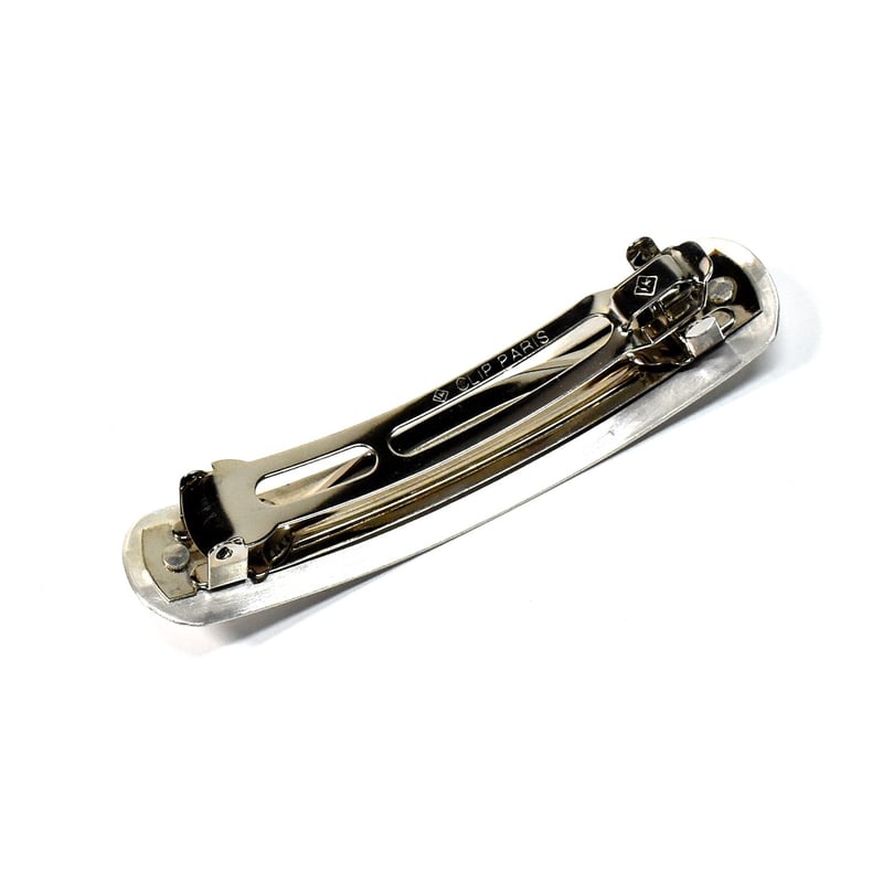 艶消し 仕上げ シルバー バレッタ | シルバーアクセサリー工房アンク