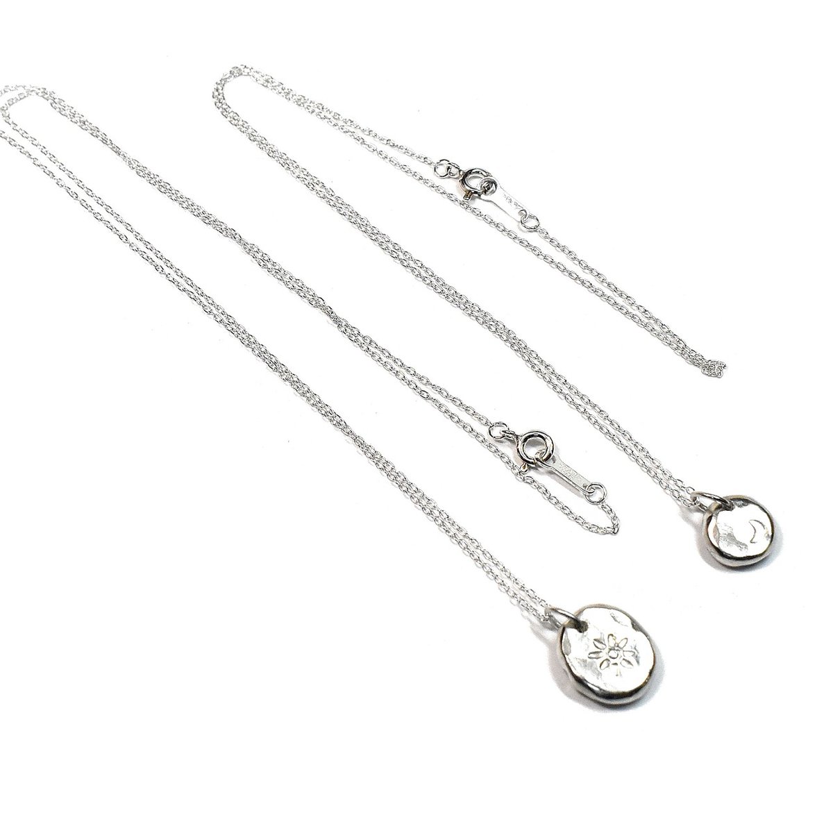 アクセサリー pete36 太陽と月 シルバー ペアネックレス PE-165 | シルバー