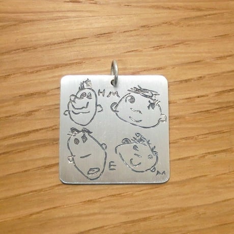 オーダメイド 子供の絵 シルバーアクセサリー お気軽にお問合せください
