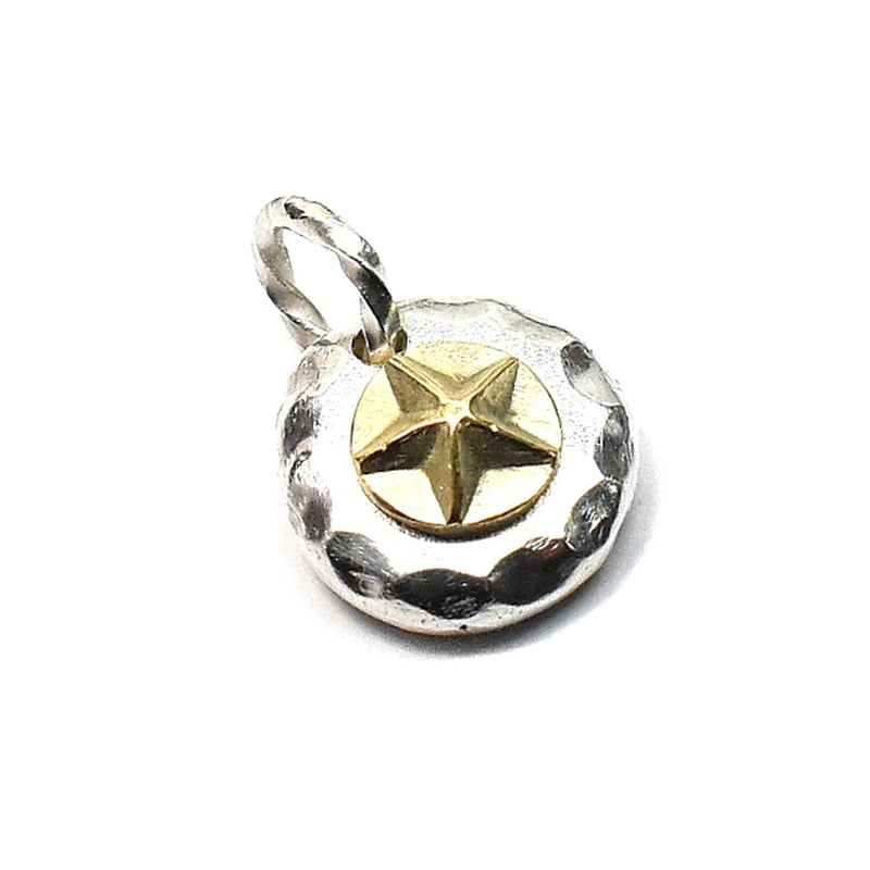 K18 Gold ネックレス 星のゴールドペンダントトップ | シルバー