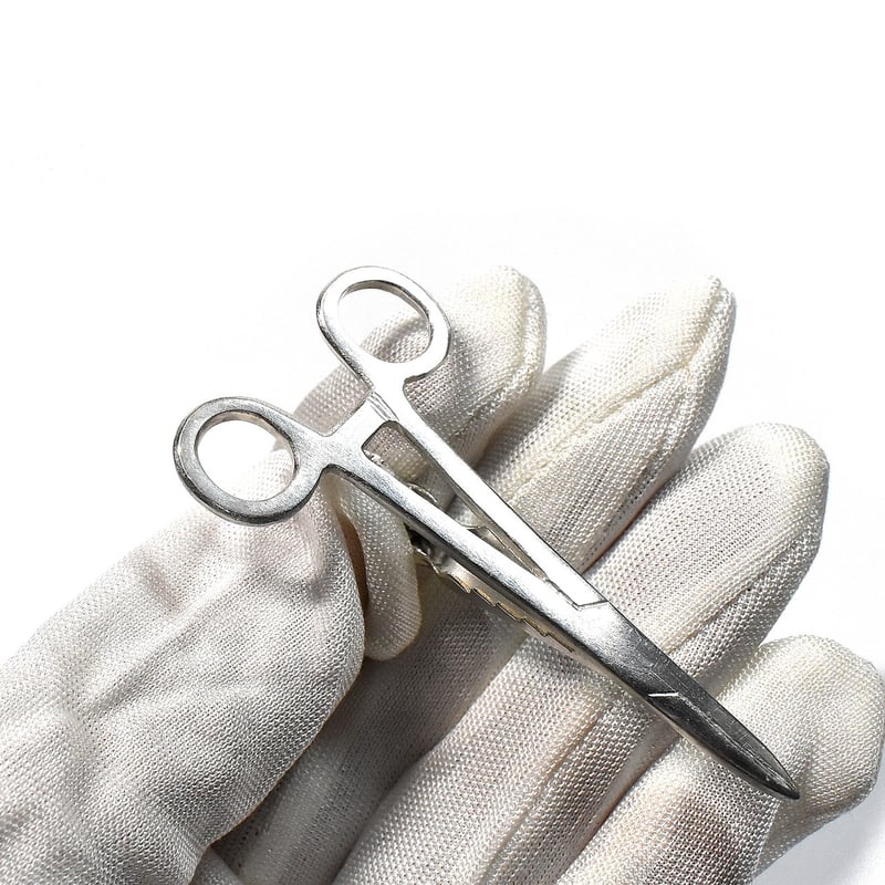 ペアン 医療器具 シルバーネクタイピン | シルバーアクセサリー工房アンク