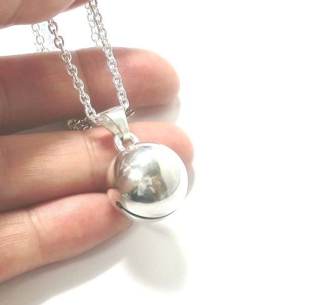 銀の鈴 ペンダントトップ 直径15mm | シルバーアクセサリー工房