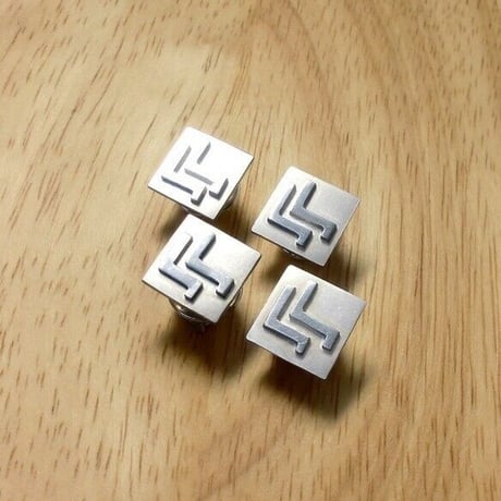 オーダメイド シルバーピンブローチ（ピンバッチ）お気軽にお問合せください