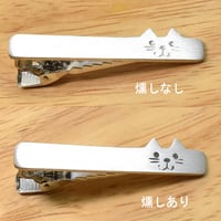 猫好きの方にお勧め　猫 シルバーネクタイピン