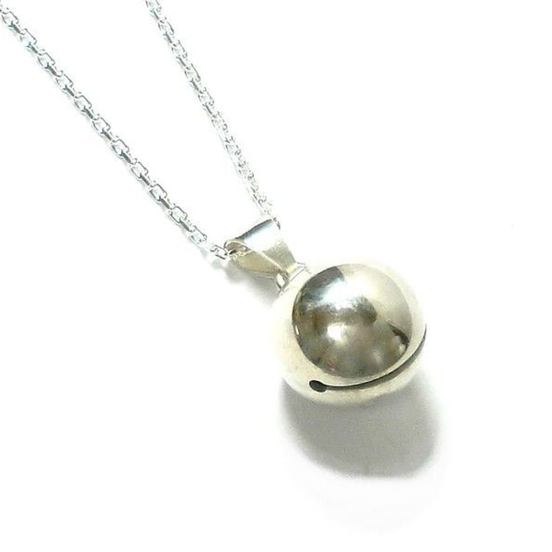 銀の鈴のペンダントトップ 直径17mm | シルバーアクセサリー工房