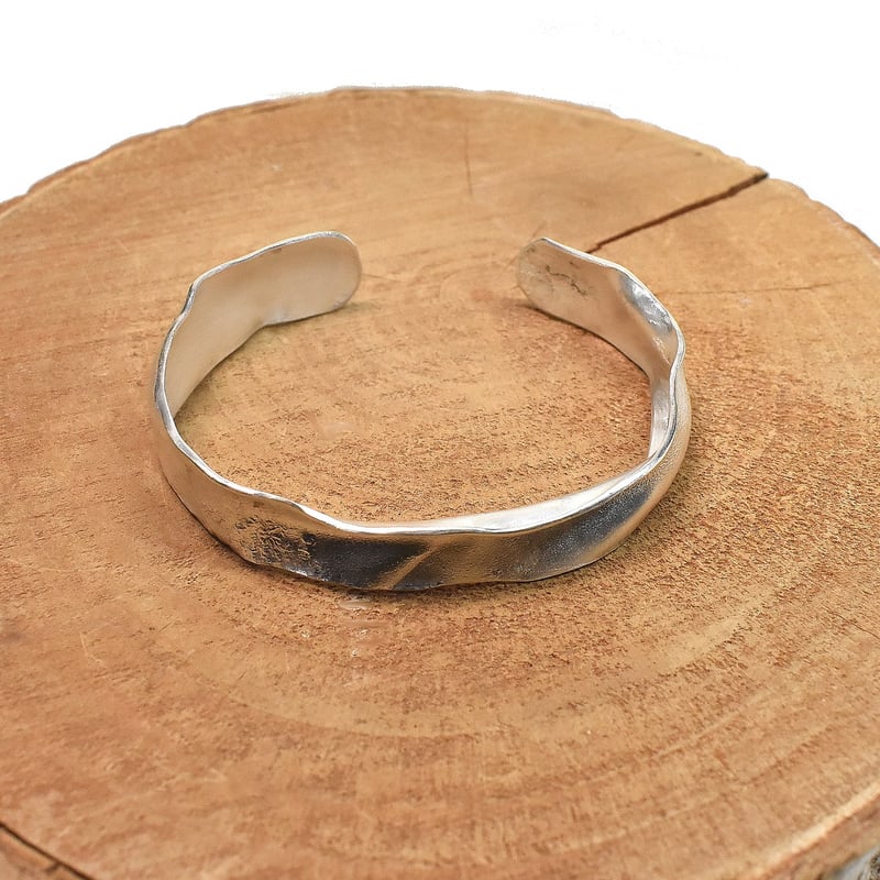 一点物 シルバー バングル No-1 | シルバーアクセサリー工房アンク 