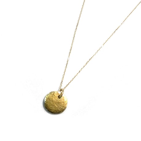 K24金箔 Gold  打ち込み象嵌 ゴールドプチペンダントトップ