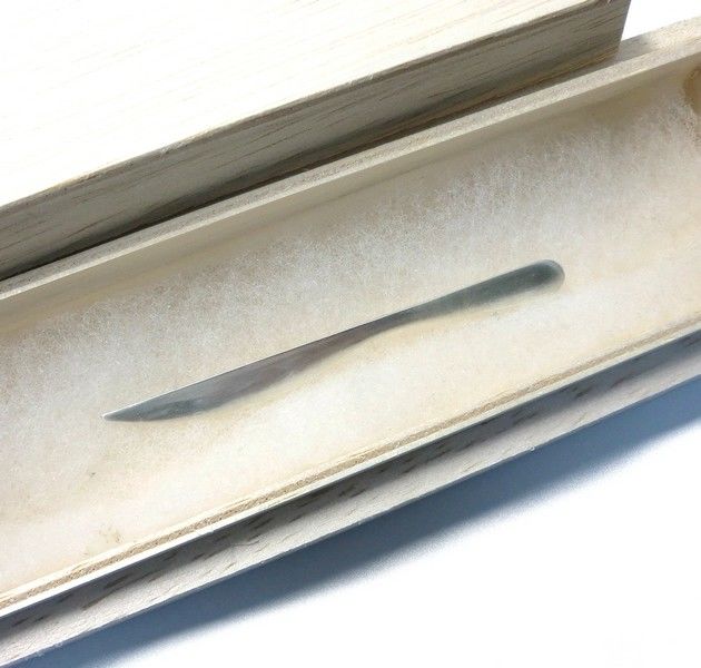 銀の菓子切り（楊枝）サイズ小 | シルバーアクセサリー工房アンク