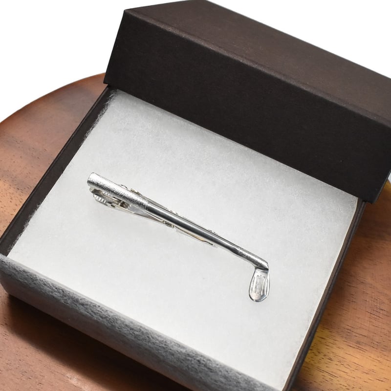 ゴルフクラブ シルバー ネクタイピン | シルバーアクセサリー工房アンク