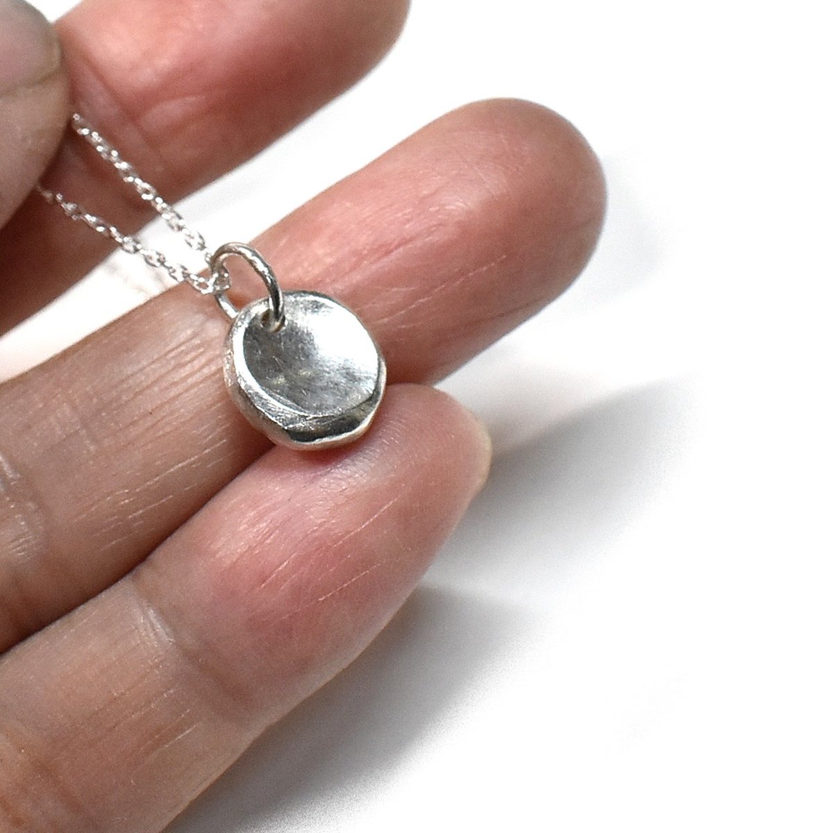 シルバープチネックレス pu-01 | シルバーアクセサリー工房アンク