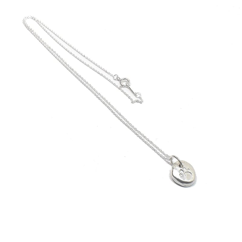 肉球 シルバーネックレス No-03 | シルバーアクセサリー工房アンク