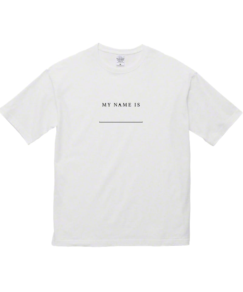予約注文 】LAST TOUR「MY NAME IS」TEE [ col：WHITE ]