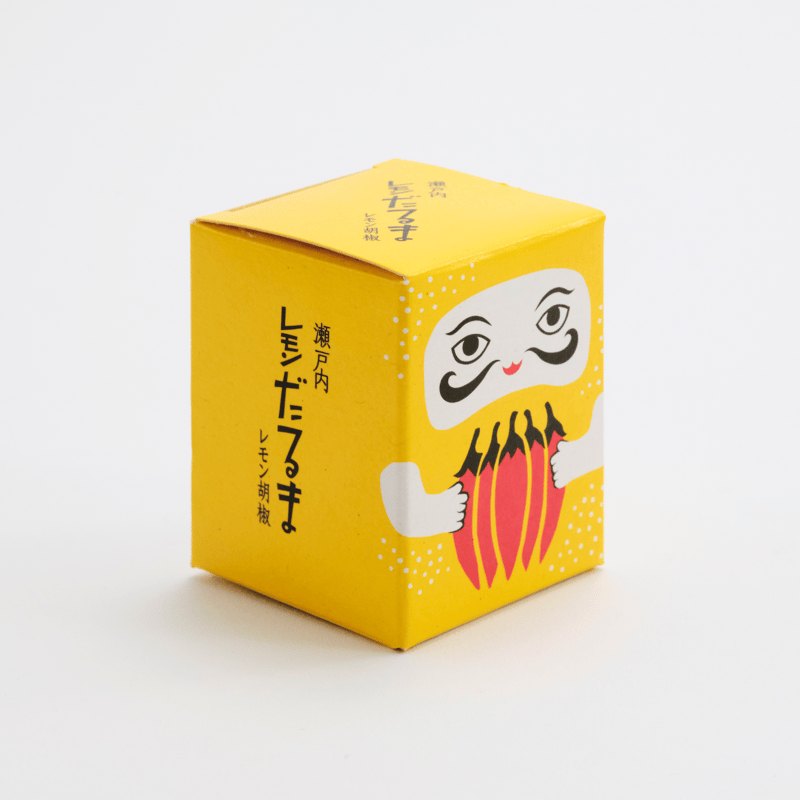 赤から青にリニューアル！！爽やかな味わいのレモン胡椒 ▶︎瀬戸内
