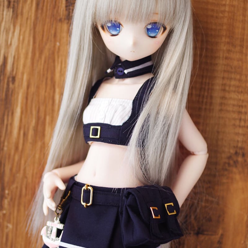 mdd 水色セクシーセット モダン巾着＆下駄セット（うすもも色）・ミニ | ボークス公式