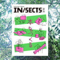 IN/SECTS Vol.16　特集「本をつくる」＊編集部による16号制作日記zine付き