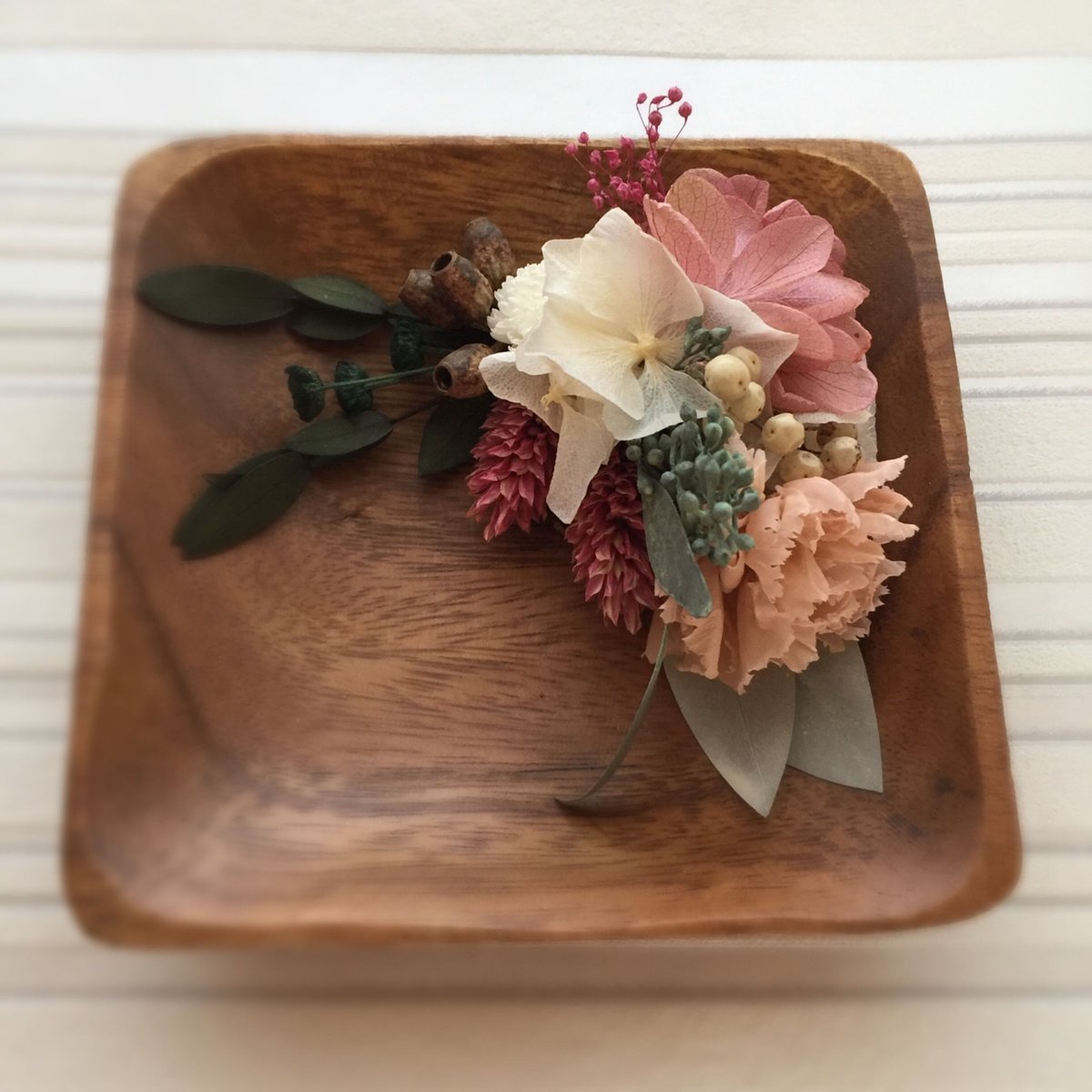 フラワーウッドプレート | WIND FLOWER