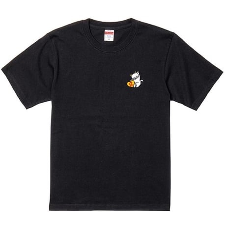 toibase×GOKKEI®ラッキーキャット刺繍コラボTシャツ